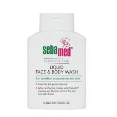 Sebamed Sensitive Skin - Гель для лица и тела очищающий 200 мл Sebamed (Германия) купить по цене 524 руб.