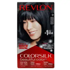 Набор для окрашивания волос в домашних условиях: крем-активатор + краситель + бальзам 12 Иссиня-черный Revlon Professional (Испания) купить по цене 459 руб.