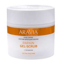 Aravia Professional Papain Gel-Scrub - Гель-скраб против вросших волос 300 мл Aravia Professional (Россия) купить по цене 841 руб.