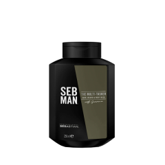 Seb Man The Multitasker 3 в 1 - Шампунь для ухода за волосами, бородой и телом 250 мл SEB MAN (Германия) купить по цене 1 142 руб.
