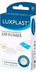 Пластыри медицинские гидроколлоидные для пальцев 42х24 мм, 10 шт Luxplast (Россия) купить по цене 458 руб.