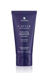 Alterna Caviar Anti-Aging Replenishing Moisture Shampoo - Шампунь-биоревитализация для увлажнения с морским шелком 40 мл Alterna (США) купить по цене 1 313 руб.