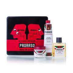 Proraso Vintage Selection Primadopo - Набор для бритья (крем до бритья 100 мл, крем для бритья 150 мл, лосьон после бритья 100 мл) Proraso (Италия) купить по цене 6 460 руб.