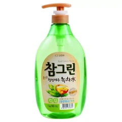 Charmgreen Средство для мытья посуды, овощей и фруктов с экстрактом зеленого чая 960 мл CJ Lion (Корея) купить по цене 726 руб.