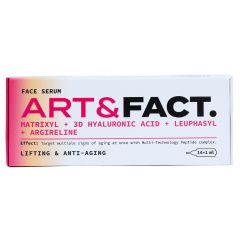 Art&Fact - Сыворотка под мезороллер (Matrixyl + 3D Hyaluronic Acid + Leuphasyl + Argireline) 14*1 мл Art&Fact (Россия) купить по цене 600 руб.