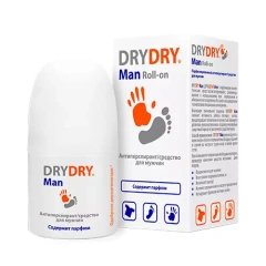 Средство от потоотделения для мужчин, 50 мл Dry Dry (Швеция) купить по цене 1 143 руб.