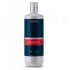 Indola Cream Developer 2% - Проявитель-крем 2% для стойкой крем-краски для волос 1000 мл Indola (Нидерланды) купить по цене 716 руб.