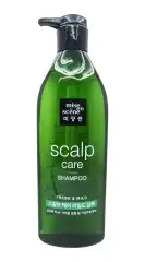 Восстанавливающий шампунь для чувствительной кожи головы Energy from Jeju Green Tea Scalp Care, 680 мл Mise En Scene (Корея) купить по цене 900 руб.