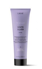 Lakme Teknia White silver - Тонирующая маска для нейтрализации желтого оттенка волос 250 мл Lakme (Испания) купить по цене 2 550 руб.