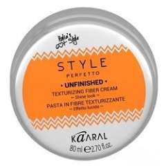 Kaaral Style Perfetto Unfinished Texturizing Fiber Cream - Волокнистая паста для текстурирования волос 80 мл Kaaral (Италия) купить по цене 1 298 руб.