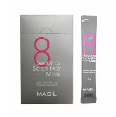 Маска для быстрого восстановления волос 8 Seconds Salon Hair Mask, 20 х 8 мл Masil (Корея) купить по цене 1 066 руб.