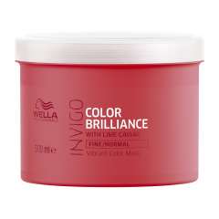 Wella Invigo Color Brilliance - Маска-уход для защиты цвета окрашенных тонких и нормальных волос 500 мл Wella Professionals (Германия) купить по цене 3 955 руб.