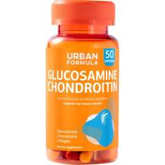 Urban Formula Glucosamine Chondroitin - Комплекс для суставов и связок «Glucosamine Chondroitin» 50 капсул Urban Formula (Россия) купить по цене 1 293 руб.