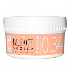 Kaypro Bleach Color Bleach Pigmented Peach 0.34 - Пигментированная обесцвечивающая паста Персик 70 мл Kaypro (Италия) купить по цене 1 214 руб.