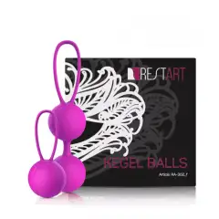 Тренажер Kegel Balls, фиолетовый Gess (Германия) купить по цене 1 976 руб.