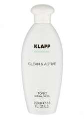 Klapp Clean&Active Tonic With Alcohol - Тоник со спиртом 250 мл Klapp (Германия) купить по цене 2 337 руб.