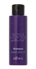 Kaaral Blonde Elevation Shampoo - Антижелтый шампунь для волос 100 мл Kaaral (Италия) купить по цене 428 руб.