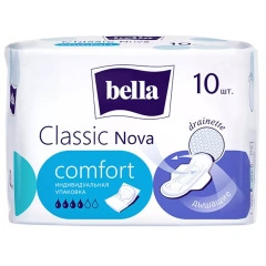 Прокладки Classic Nova Сomfort, 10 шт Bella (Польша) купить по цене 157 руб.