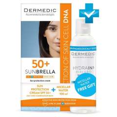 Dermedic Sunbrella - Солнцезащитный крем SPF 50+ для жирной кожи и комбинированной кожи 50 г Dermedic (Польша) купить по цене 1 248 руб.
