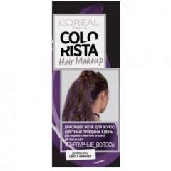 L'Oreal Colorista Hair Make Up - Красящее желе для волос пурпурные волосы 30 мл L'Oreal Paris (Франция) купить по цене 717 руб.
