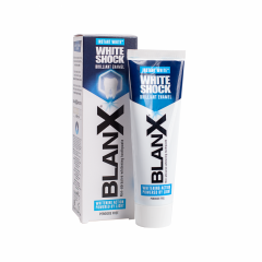 Blanx Зубная паста Вайт Шок White Shock Instant White, 75мл BlanX (Италия) купить по цене 629 руб.