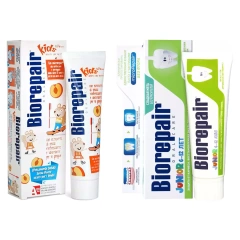 Набор детских средств для полости рта: зубная паста 50 мл + 75 мл Biorepair (Италия) купить по цене 1 030 руб.