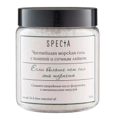 Морская соль с пихтой и лаймом, 500 г Specia (Россия) купить по цене 349 руб.