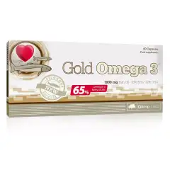 Gold Omega 3 биологически активная добавка к пище, 1260 мг, №60 Olimp Labs (Польша) купить по цене 2 157 руб.