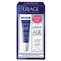 Uriage Age Protect - Набор (филлер мгновенного действия для коррекции морщин 30 мл, крем для кожи контура глаз 15 мл) Uriage (Франция) купить по цене 3 010 руб.