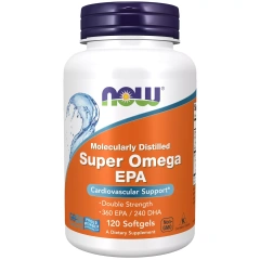 Комплекс Super Omega EPA, 120 капсул х 1461 мг Now Foods (США) купить по цене 5 812 руб.