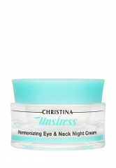 Christina Unstress Harmonizing Night Cream for eye and neck - Гармонизирующий ночной крем для кожи век и шеи 30 мл Christina (Израиль) купить по цене 4 070 руб.