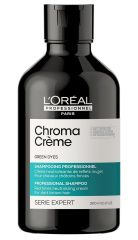 L'Oreal Professionnel Serie Expert Chroma Creme - Шампунь-крем с зеленым пигментом для нейтрализации красного оттенка темных волос 300 мл L'Oreal Professionnel (Франция) купить по цене 1 719 руб.