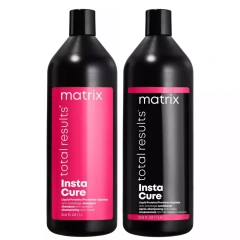 Набор против ломкости и пористости волос Total results Instacure: шампунь 1000 мл + кондиционер 1000 мл Matrix (США) купить по цене 4 383 руб.