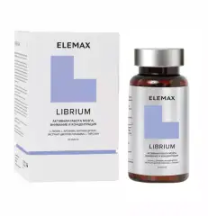 Комплекс Librium, 60 капсул Elemax (Россия) купить по цене 1 888 руб.