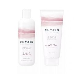 Cutrin Ainoa Color - Набор "Для сохранение цвета волос" (Шампунь для сохранения цвета 300 мл, Кондиционер для сохранения цвета 200 мл) Cutrin (Финляндия) купить по цене 1 846 руб.