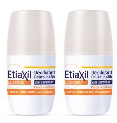 Etiaxil - Набор роликовых дезодорантов для чувствительной кожи, без солей алюминия 2*50 мл Etiaxil (Франция) купить по цене 1 731 руб.