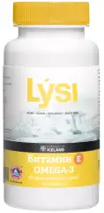 Комплекс омега-3 с витамином Е, 60 капсул Lysi (Исландия) купить по цене 999 руб.