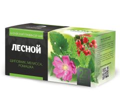Алтэя Травяные чаи - Травяной чай "Лесной" 25 фильтр-пакетов х 1,2 г Алтэя (Россия) купить по цене 113 руб.
