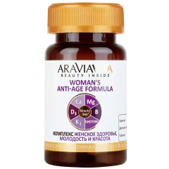 Комплекс для женского здоровья, молодости и красоты Woman's Anti-Age Formula, 30 таблеток Aravia Professional (Россия) купить по цене 1 314 руб.
