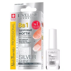 Средство для максимального восстановления ногтей 8 в 1 Здоровые ногти. Silver Shine, 12 мл Eveline Cosmetics (Польша) купить по цене 267 руб.
