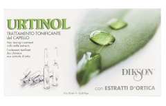 Dikson Urtinol - Тонизирующее противосеборейное ампульное средство с экстрактом крапивы для жирной кожи головы 10*10 мл Dikson (Италия) купить по цене 1 251 руб.