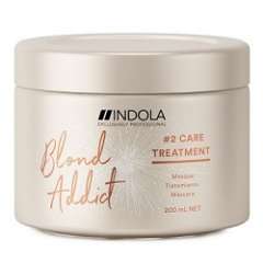 Indola Blond Addict Treatment - Маска для окрашенных и обесцвеченных волос 200 мл Indola (Нидерланды) купить по цене 985 руб.