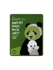 Holika Holika Baby Pet Magic Mask Sheet Vitality Panda - Тонизирующая тканевая маска-мордочка, панда Holika Holika (Корея) купить по цене 290 руб.