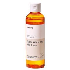 Мультивитаминный тонер с кислотами для тусклой кожи лица Galac Whitening Vita Toner, 210 мл Manyo (Корея) купить по цене 2 276 руб.