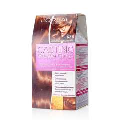 L'Oreal Casting Creme Gloss - Крем-краска для волос 635 Шоколадный пралин L'Oreal Paris (Франция) купить по цене 1 069 руб.