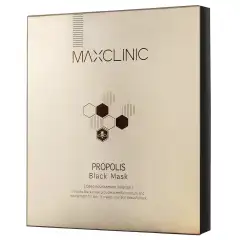 Черная маска с прополисом для питания и эластичности кожи лица Propolis Black Mask, 4 х 20 мл Maxclinic (Корея) купить по цене 1 000 руб.