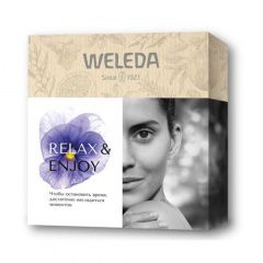 Weleda Relax & Enjoy - Подарочный набор (Легкий универсальный питательный крем Skin Food 75 мл + Лавандовое расслабляющее масло для тела 100 мл + Универсальный питательный крем Skin Food 10 мл) Weleda (Швейцария) купить по цене 2 526 руб.