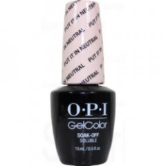 OPI Gelcolor Put It In Neutral - Гель-лак 15 мл OPI (США) купить по цене 722 руб.