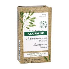 Klorane Ultra Gentle - Брусковый шампунь с молочком овса 80 гр Klorane (Франция) купить по цене 1 391 руб.