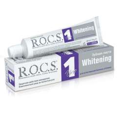 R.O.C.S UNO Whitening - Зубная паста (Отбеливание) 74 гр R.O.C.S. (Россия) купить по цене 307 руб.